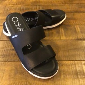 Calvin Klein womens sandals size 6.5 NWOB